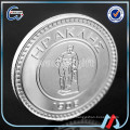 Blank Round Plating Silver Coin replica